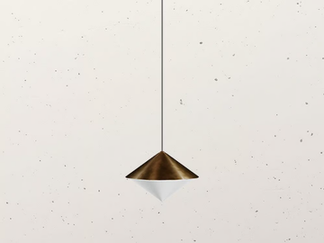 HORIZON - LED glass and iron pendant lamp by Il Fanale - view 3